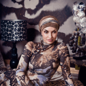 PERLA - 2u1 Turban i traka