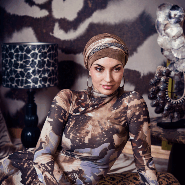 PERLA - 2u1 Turban i traka