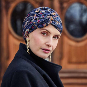 Lotus Turban print
