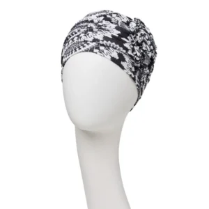 Lotus Turban Print