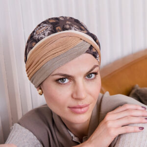 Shakti turban print
