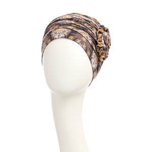 LOTUS - Turban s cvjetnim detaljem