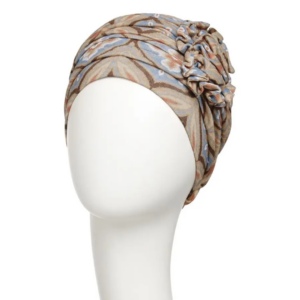 Lotus Turban Print