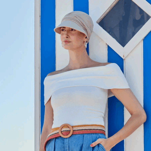SOLANA - Turban sa šiltom - Slika 2