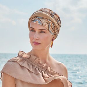 Shakti turban print